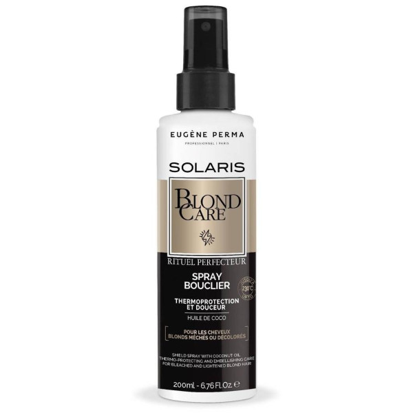 Spray thermo-protecteur cheveux blonds Blond care Solaris Eugène Perma 200ml