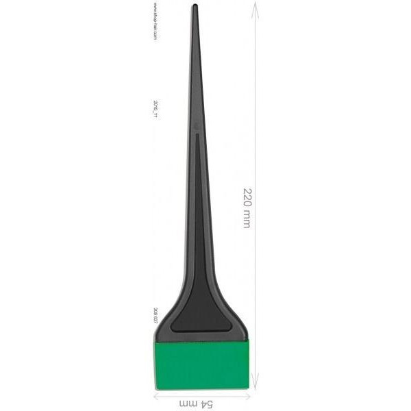 cepillo de silicona verde 54 MM