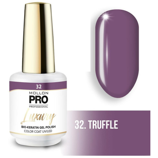 Luxury semi-permanent nail polish N°32 Truffle Mollon Pro - 8ML