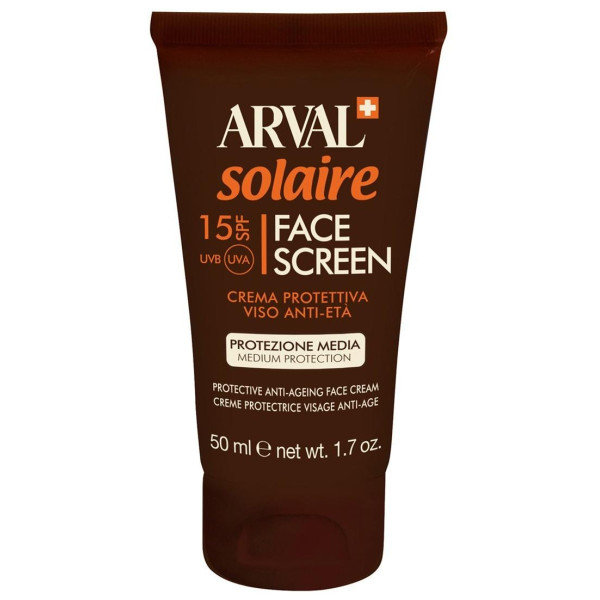 Crema viso antinvecchiamento SPF15 50ml solare - Arval