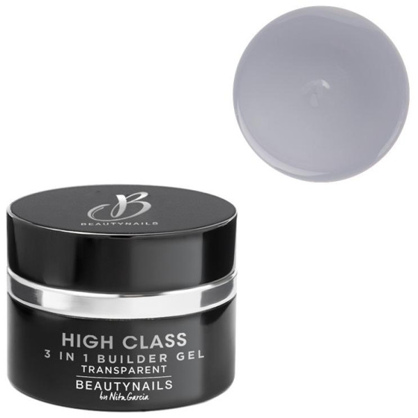 Gel de alta calidad 3en1 transparente 30g Beauty Nails GHC130-28
