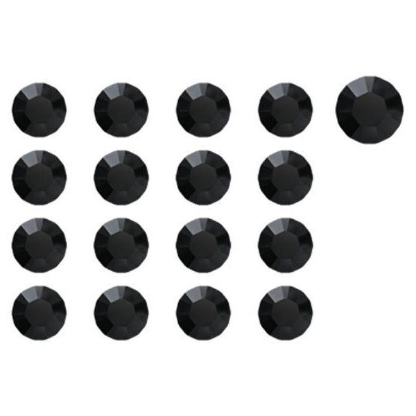 Strass nero jet - taglia 3 (1,2 mm) - 1440 pezzi Beauty Nails SSW02-3-28