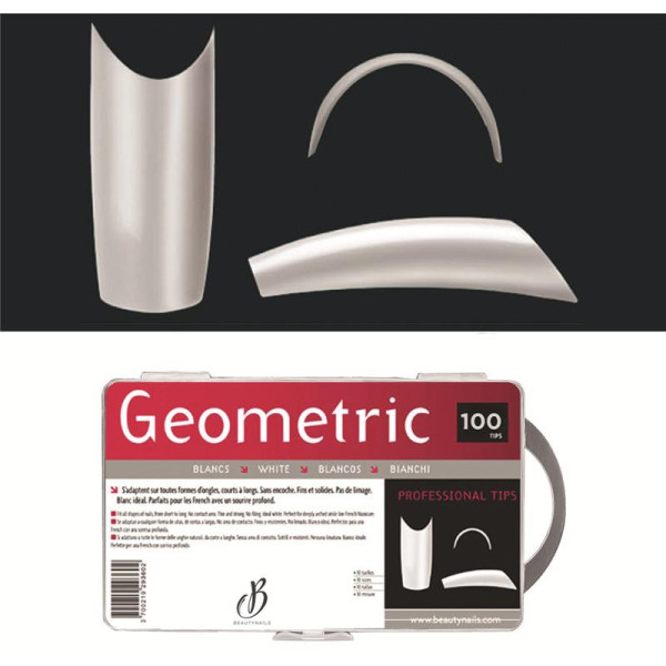 Kapsel Geometrische halbtransparent - 100 Tipps Beauty Nails