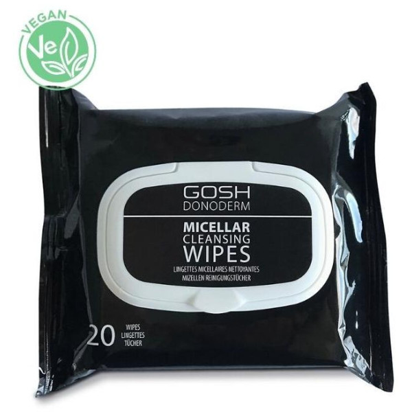 Donoderm GOSH micellar cleansing wipes x20