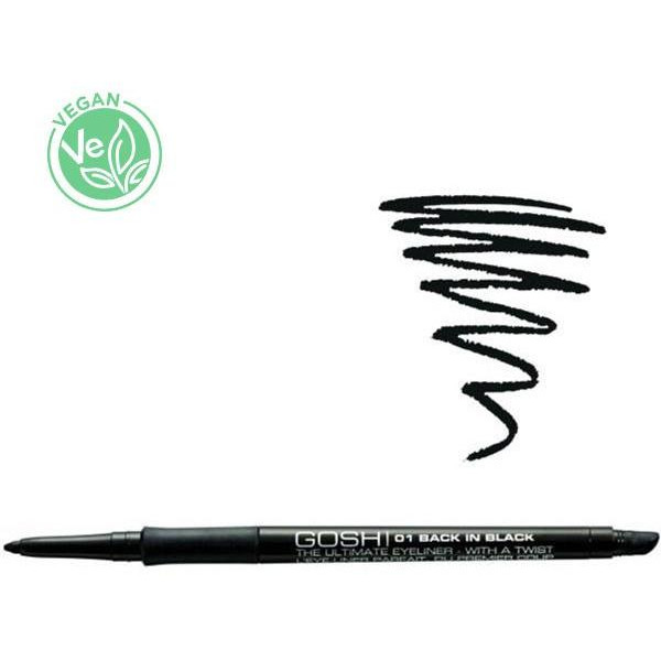 Eyeliner précision waterproof n°01 Noir - The Ultimate Eyeliner GOSH