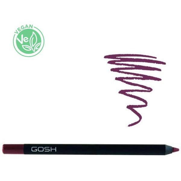Waterproof creamy lip pencil n°12 Raisen - Velvet Touch GOSH