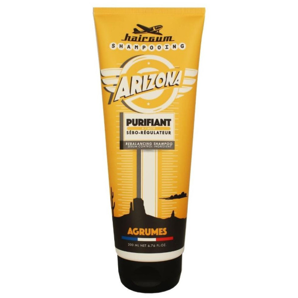 Purifying shampoo with active sebum-regulating properties Arizona HAIRGUM 200ML