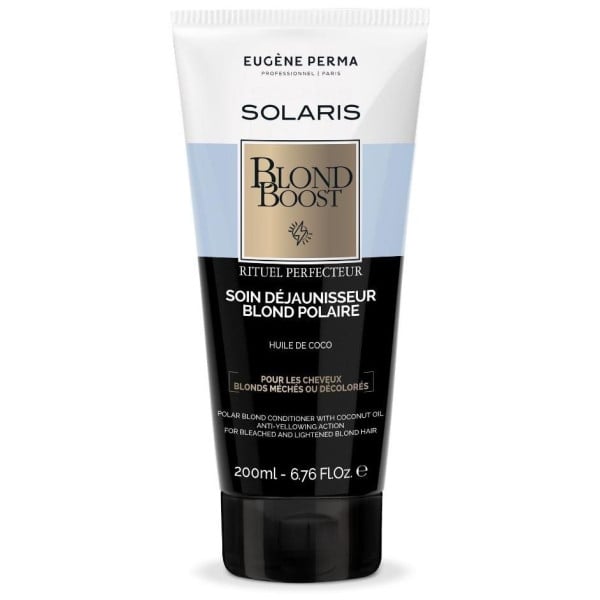 Soin raviveur reflets froids Blond boost Solaris EUGENE PERMA 200ML