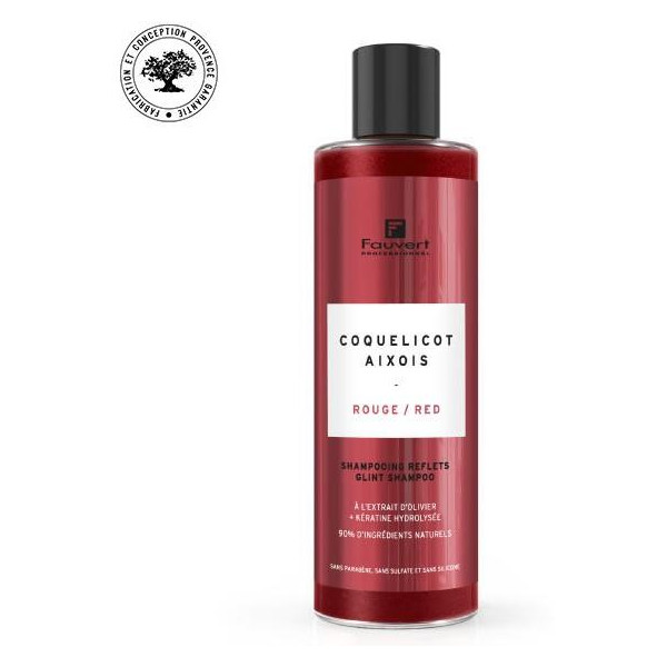 Pigmented red reflection shampoo Aixois Poppy 250ML