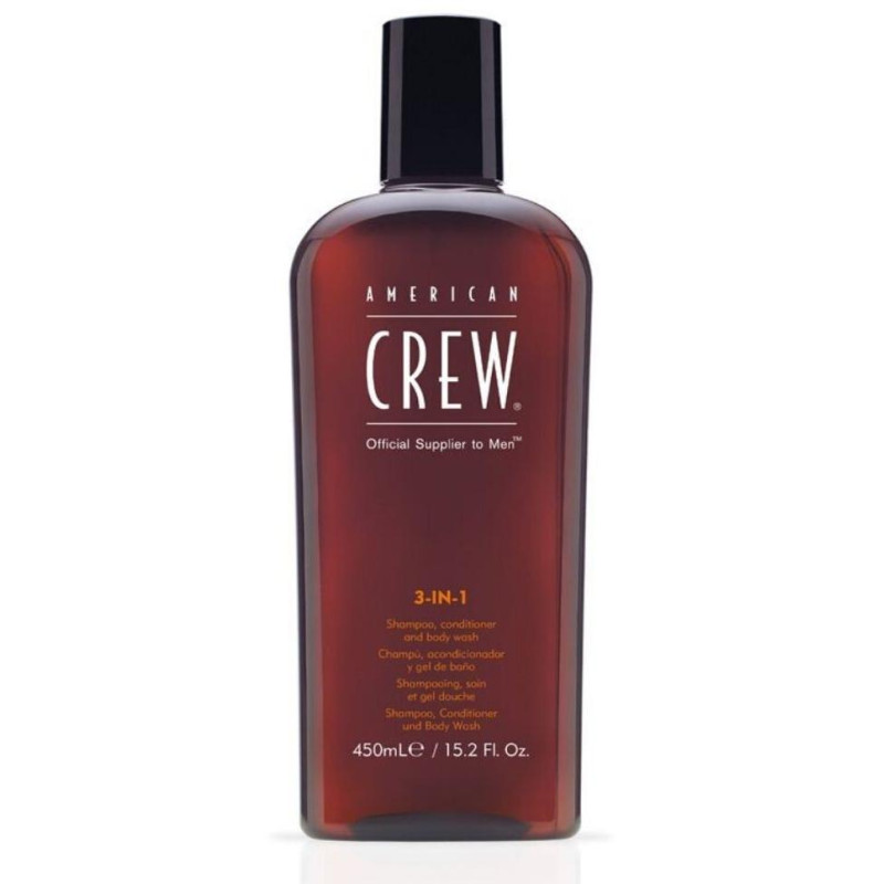 American Crew Shampoo condizionante 3 in 1 450 ml
