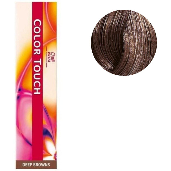 Coloration Color Touch Deep browns n°6/7 blond foncé marron Wella 60ML