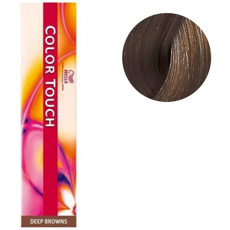 Coloration Color Touch Deep browns n°6/71 blond foncé marron froid Wella  60ML