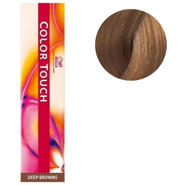 Coloration Color Touch Deep browns n°7/73 blond marron doré Wella 60ML