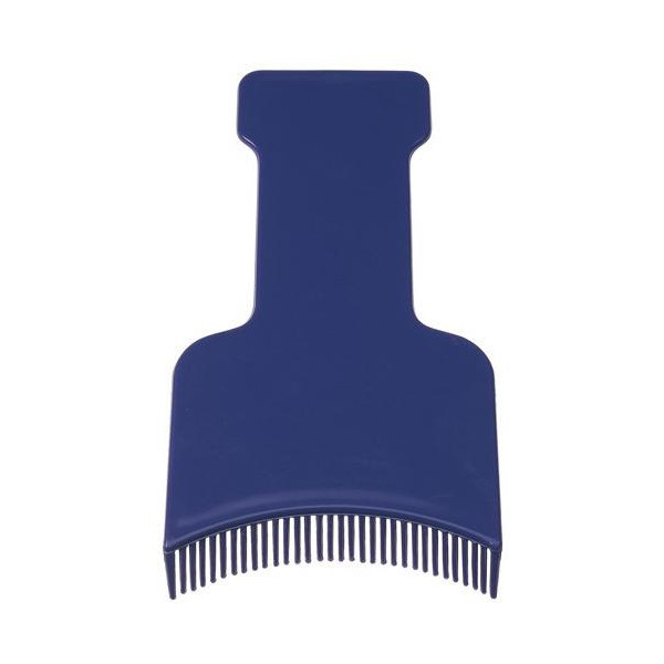 Blue hair highlighting comb