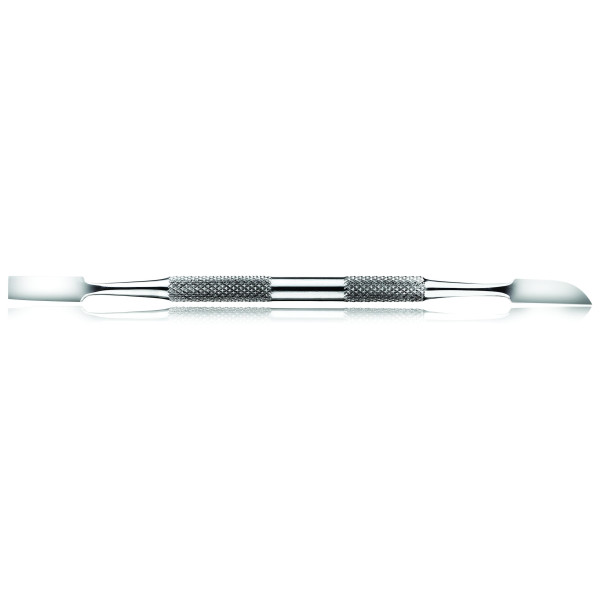 Flat cuticle pusher with knife
