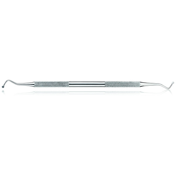 Cuticle pusher with round tips