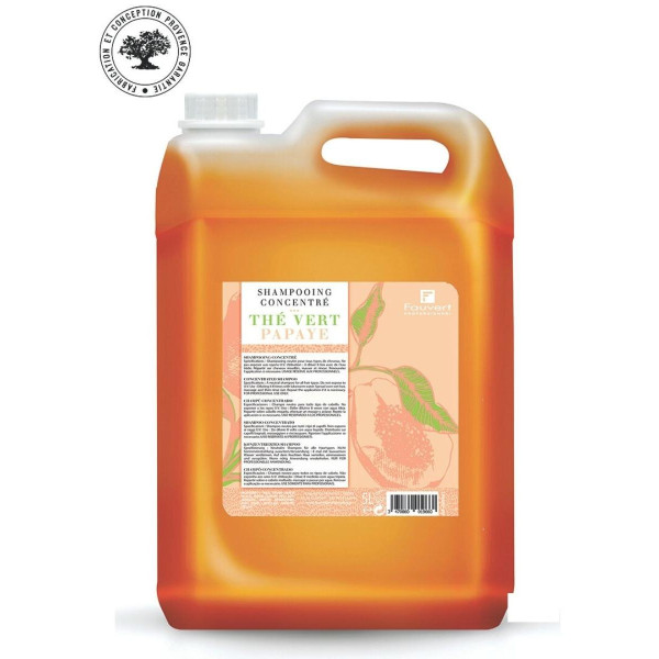 Konzentrierter Shampoo Papaya grüner Tee