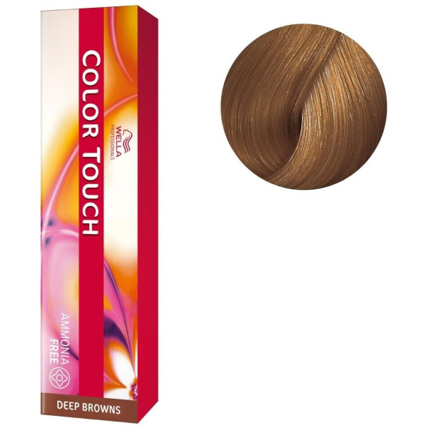 Coloring Color Touch Deep browns n ° 8/73 light blond golden brown Wella  60ML