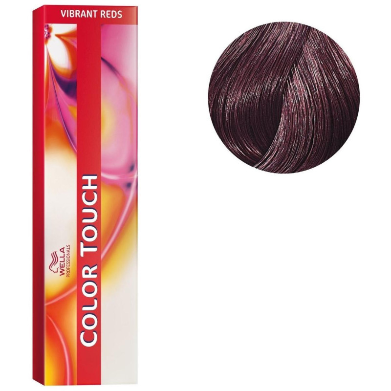 Colorante Color Touch Vibrant Reds n°4/6 marrone violaceo Wella 60ML