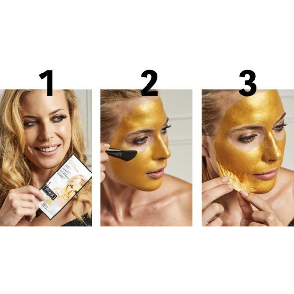 Peel-Off Gesichtsmaske straffende Gold IROHA