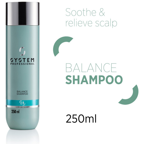 Schonendes Shampoo B1 System Professional Balance 250ML