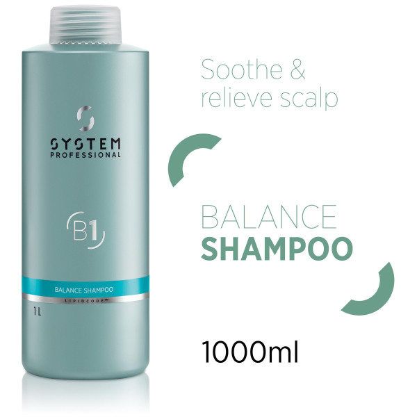 B1 System Professional Balance Shampoo Delicato 1000ML