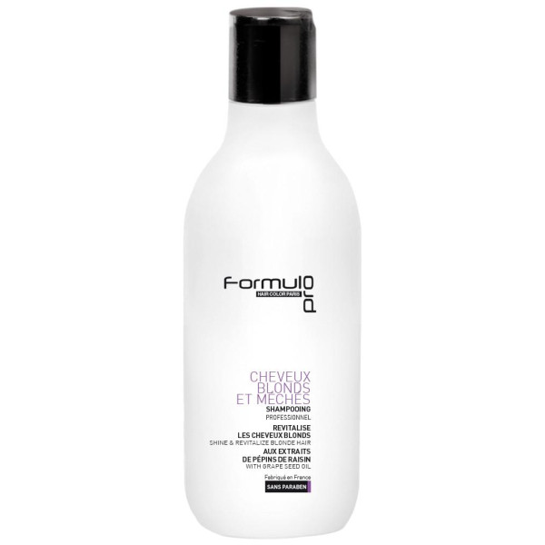 Shampoo für graue, blonde und gesträhnte Haare Formul Pro 250ML