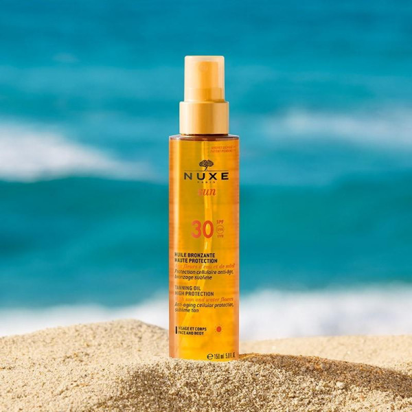 High protection tanning oil SPF 30 Nuxe Sun 150ML