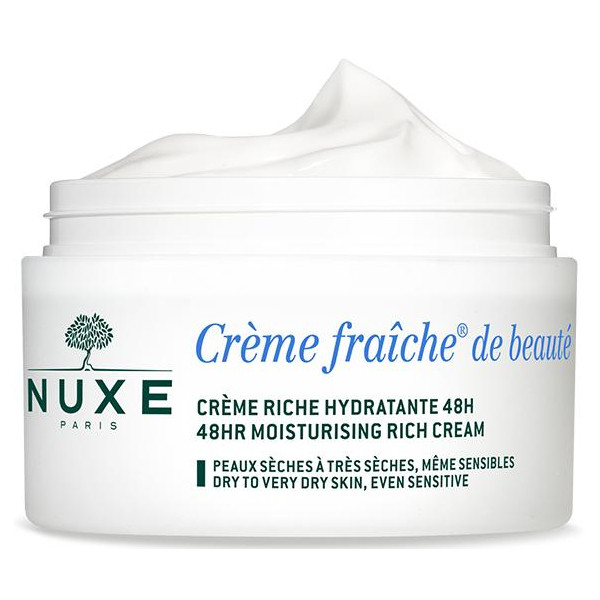 Crème riche hydratante 48h Crème Fraîche® de Beauté Nuxe 50ML