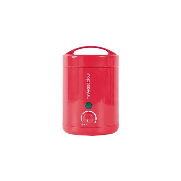 Mini Wax heater in red color, 125ML