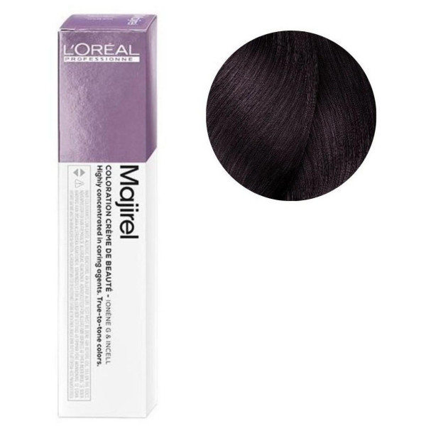 Colorazione per capelli L'Oréal Professionnel Majirel n ° 4.20 50ML