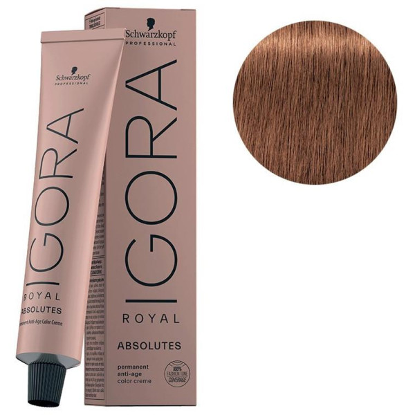 maximaliseren Verdwijnen adviseren Igora Royal Absolutes Age Blend 7-710 Blond Medium Copper Ash