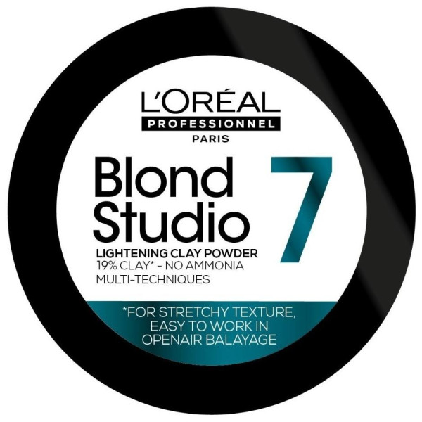 Polvere decolorante 7 toni senza ammoniaca Blond Studio L'Oréal  Professionnel 500g