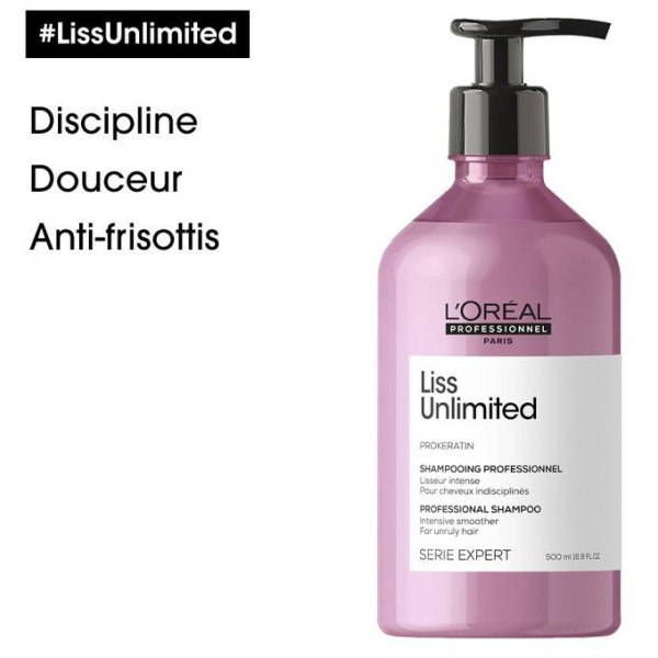 L'Oréal Professionnel Liss Unlimited Shampoo 500ML