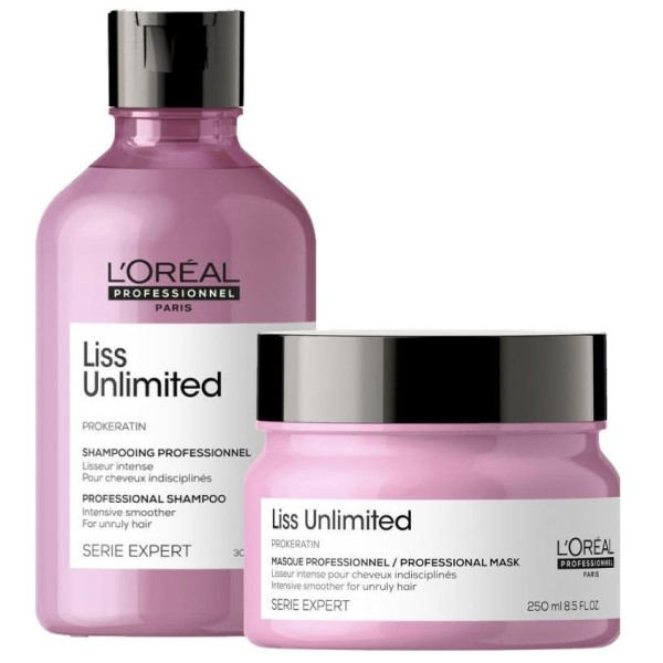 L'Oréal Professionnel Liss Unlimited rutina de alisado intenso