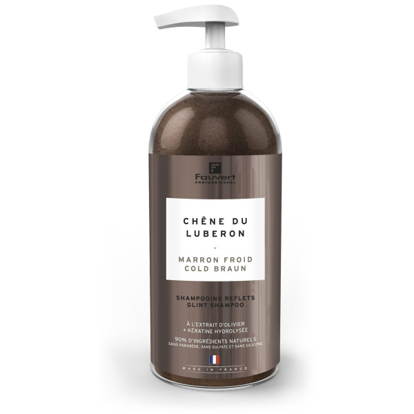Shampoo pigmentato riflesso marrone freddo Chêne du Luberon 1L