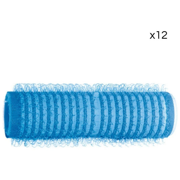 12 rotoli di velcro blu reale Shophair da 15mm.