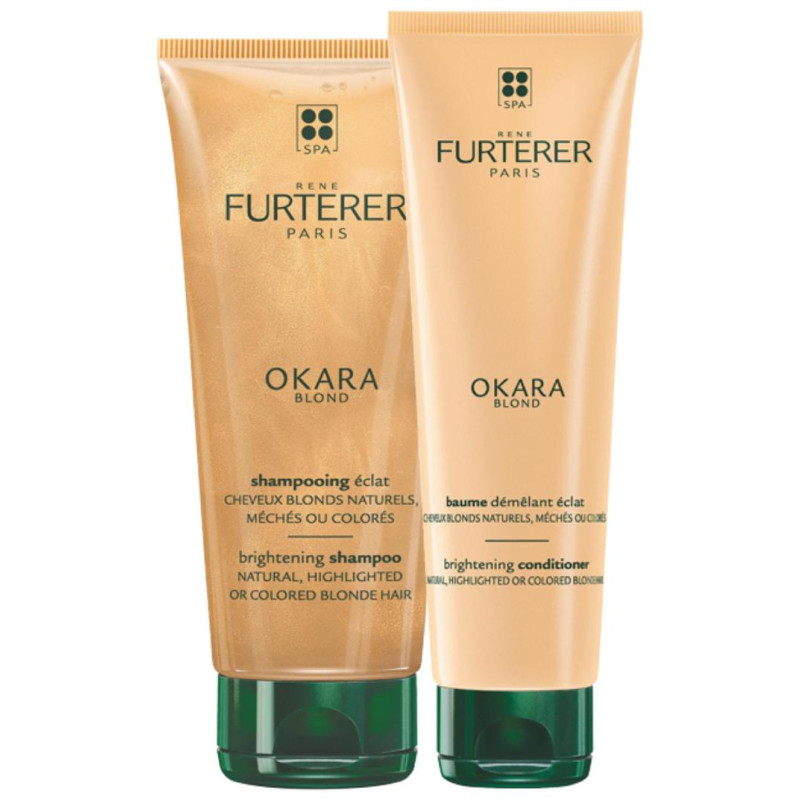Duo shampooing + baume éclat Okara Blond René Furterer