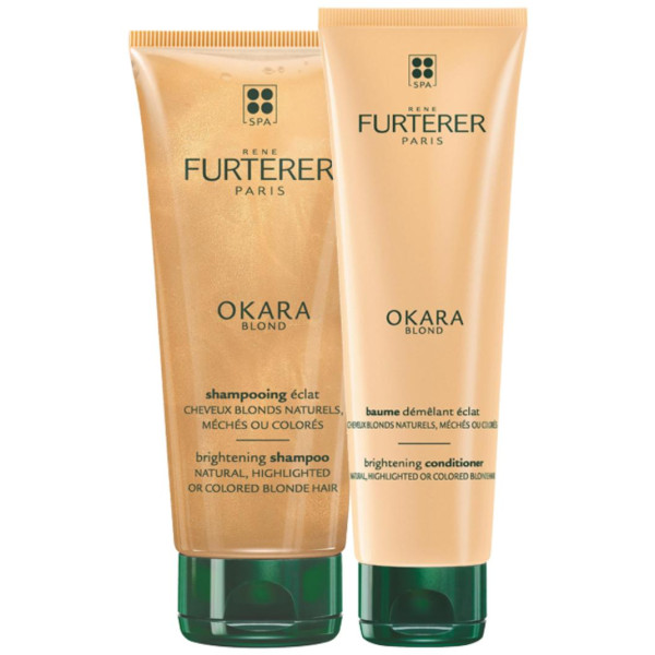 Duo shampooing + baume éclat Okara Blond René Furterer