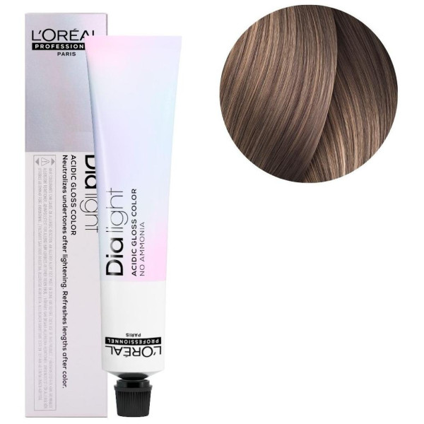 Dia Light coloration n°8.21 light ash iridescent blonde  L'Oréal Professionnel 50ML