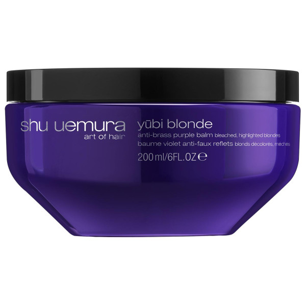 Mascarilla violeta anti-reflejos no deseados Yubi Blonde Shu Uemura 200ML