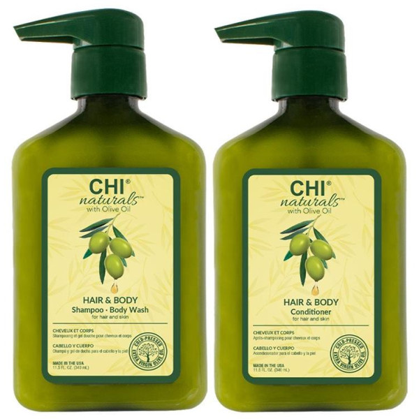 Duo shampooing + conditionneur Naturals CHI