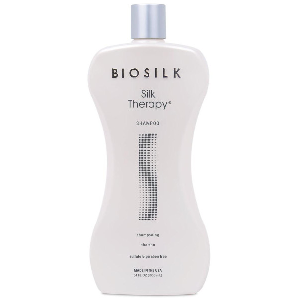 Shampooing Silk Therapy Biosilk 1L - Grand Format Économique et Efficace