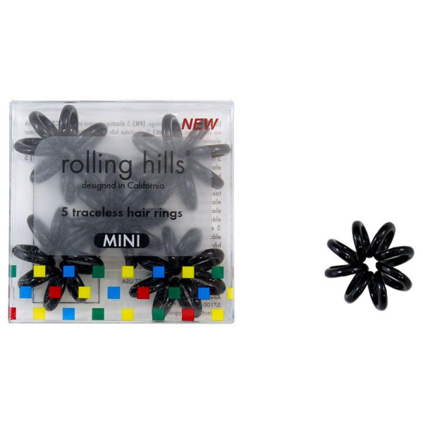 5 mini élastiques ressorts noirs Rolling Hills