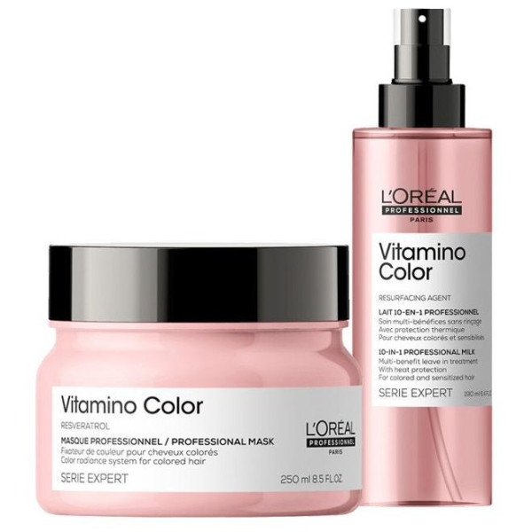 Masque & spray Vitamino Color | L'Oréal Professionnel Serie Expert