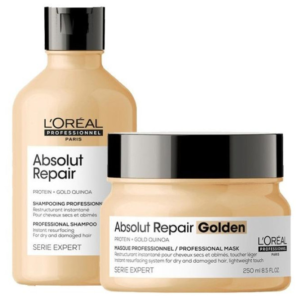 Absolut Repair Gold duo shampoo e maschera L'Oréal Professionnel