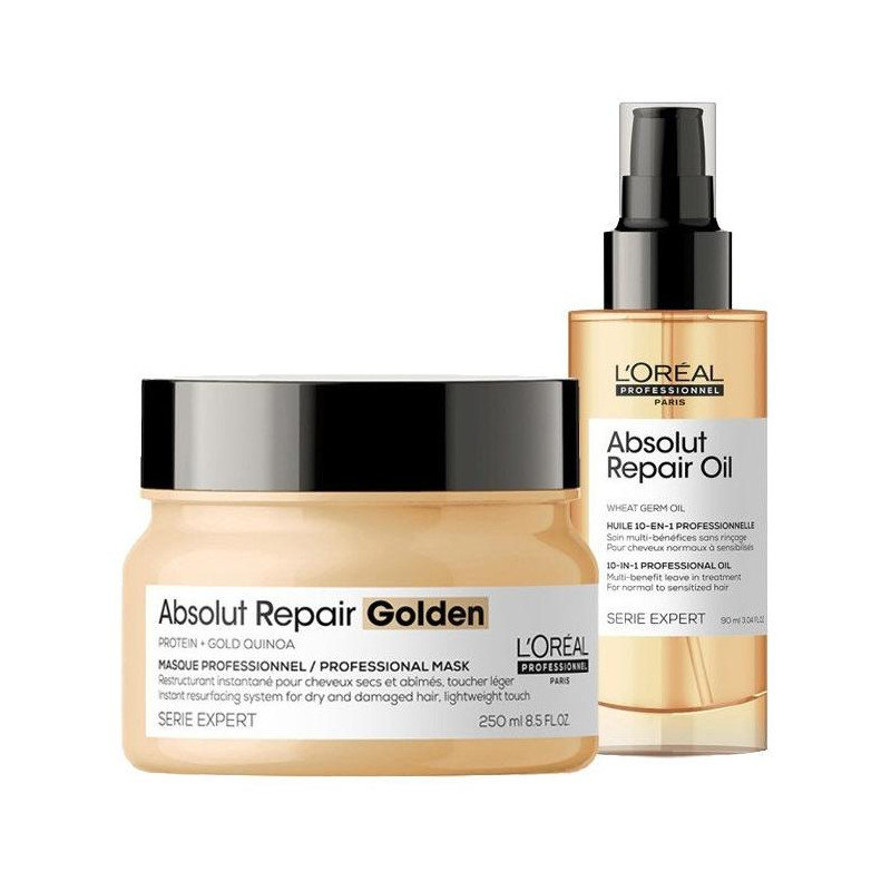 Duo huile & masque Routine Absolut Repair Gold L'Oréal Professionnel