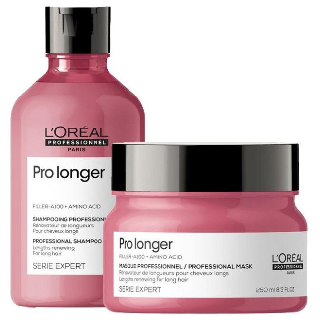 Duo Shampoing & Masque Pro Longer L'Oréal - Entretien Pro