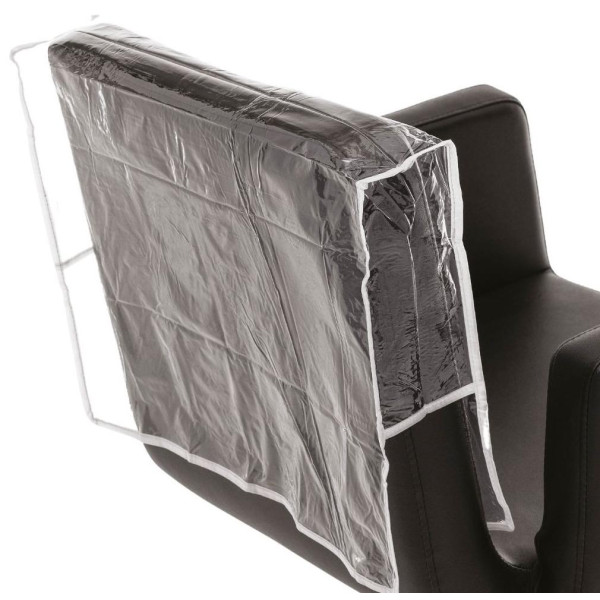 Housse de protection dossier fauteuil de coiffure PVC