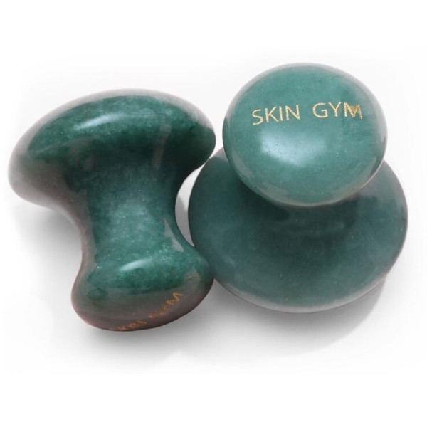 Herramienta para esculpir la cara Guasha Skin Gym Jade Stone